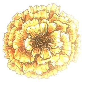 Custom stylized flowers